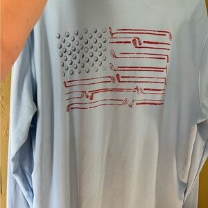 Vapor Apparel Blue Shirt XL